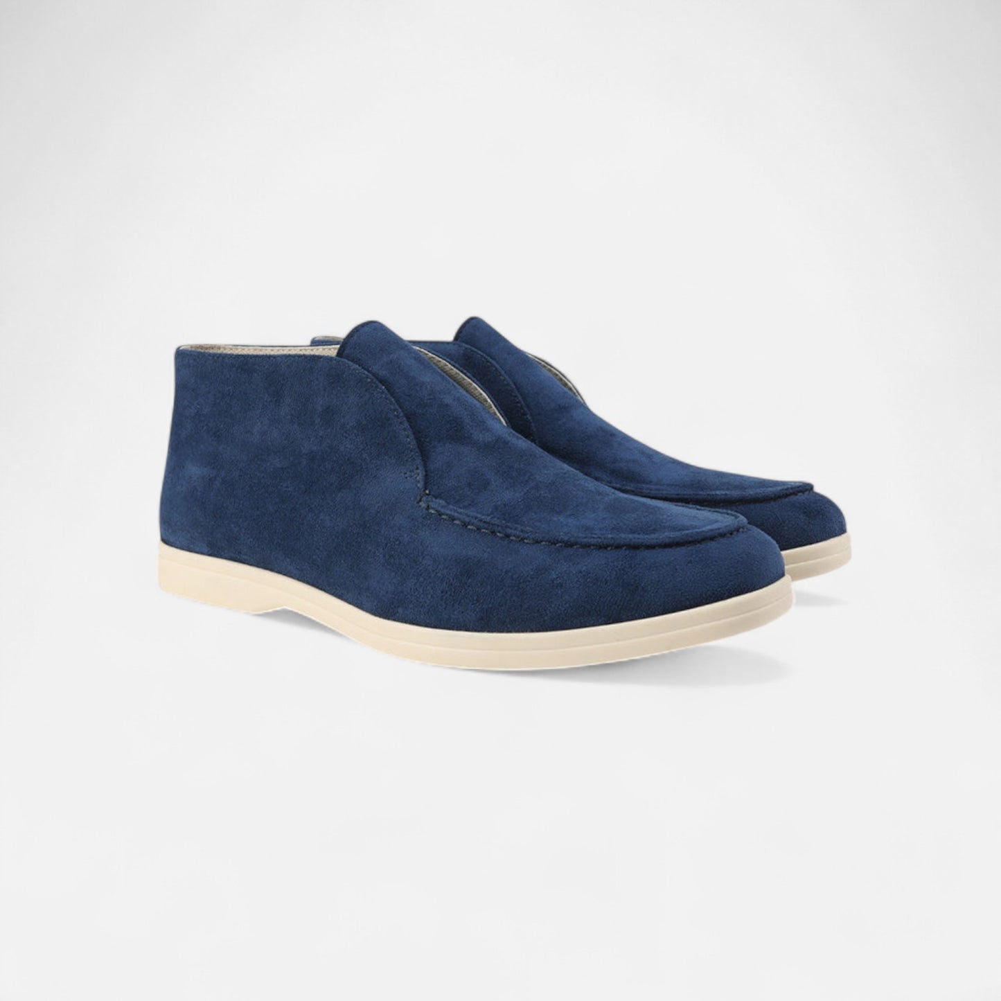 Valmoirmode | Old Money High Suede Loafers – Timeless Luxury, Effortless Style