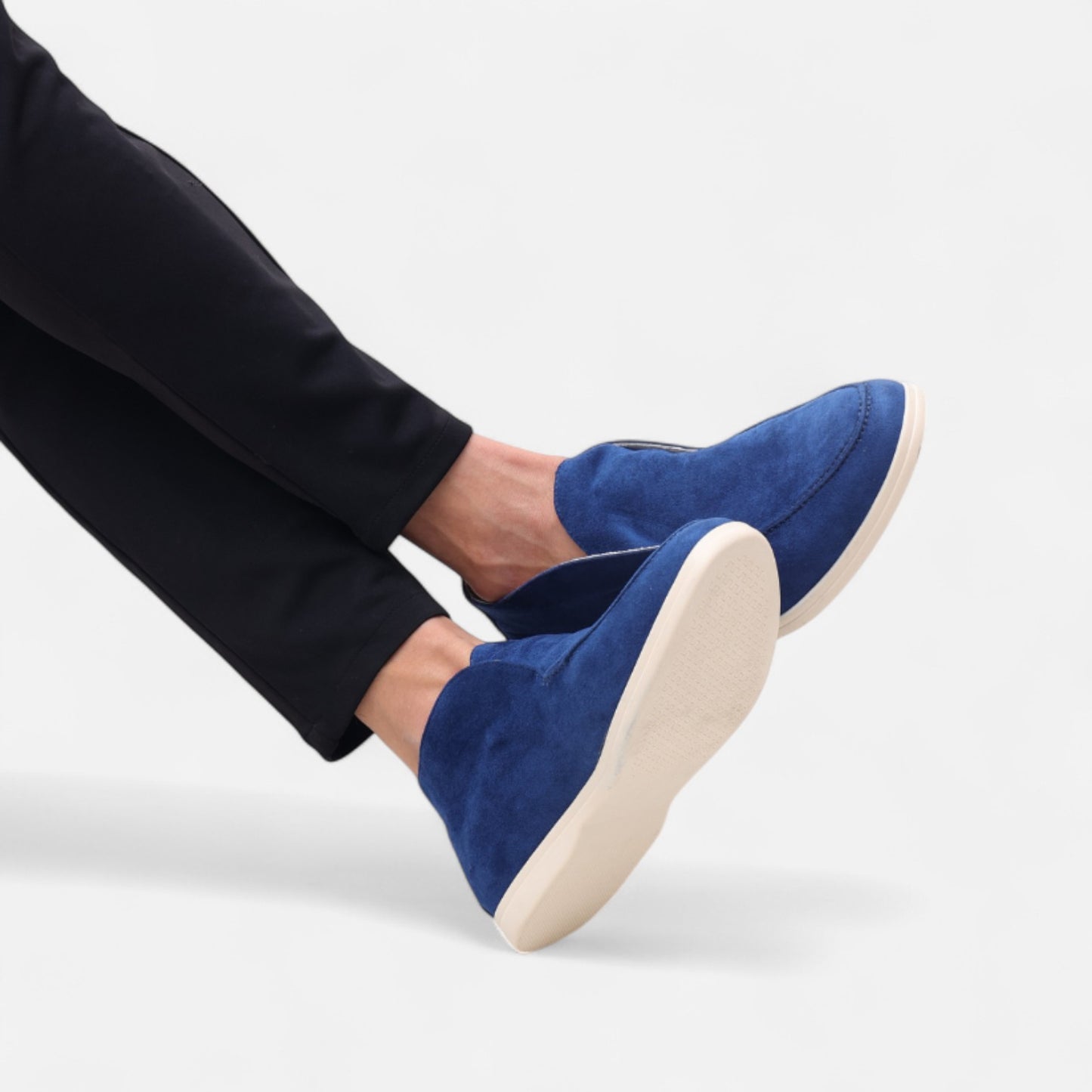 Valmoirmode | Old Money High Suede Loafers – Timeless Luxury, Effortless Style