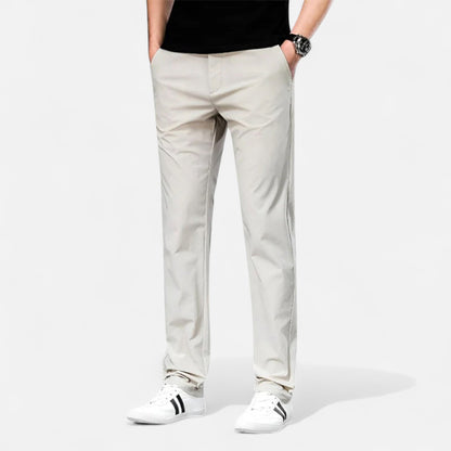 Valmoirmode | Men's Premium 100% Linen Trousers – Effortless Summer Elegance