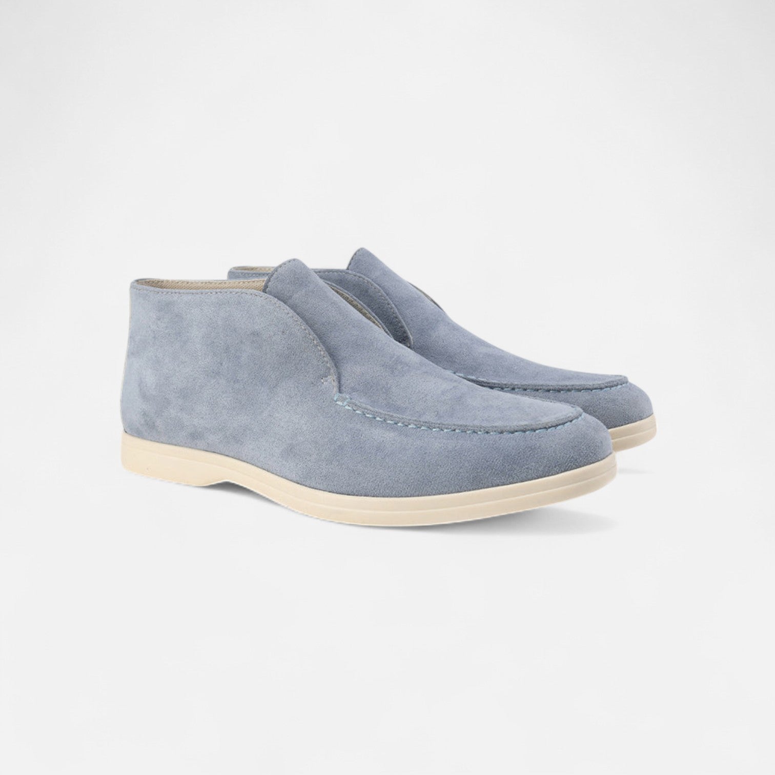 Valmoirmode | Old Money High Suede Loafers – Timeless Luxury, Effortless Style