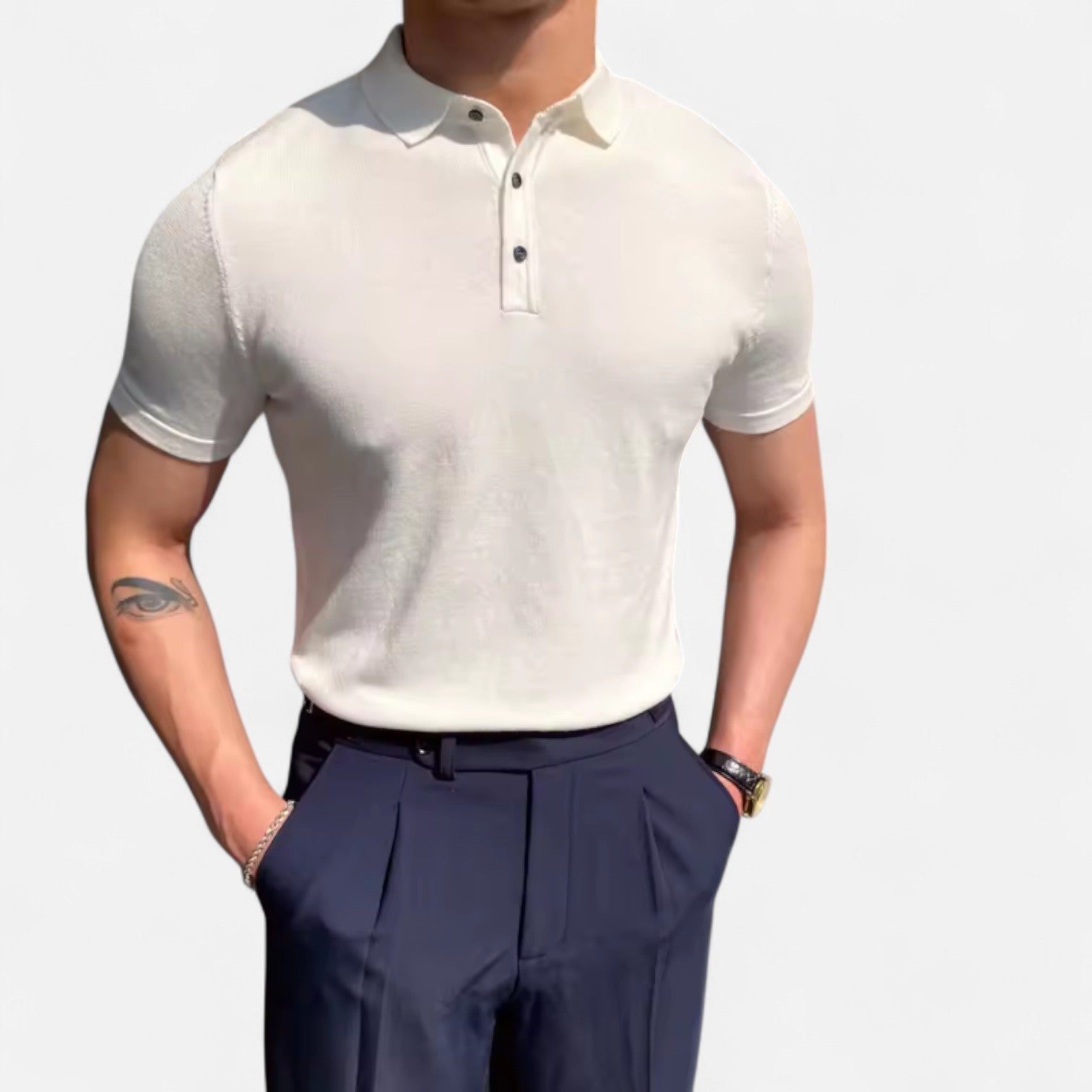 Valmoirmode | Casual Arveilo Polo Shirt – Effortless Elegance