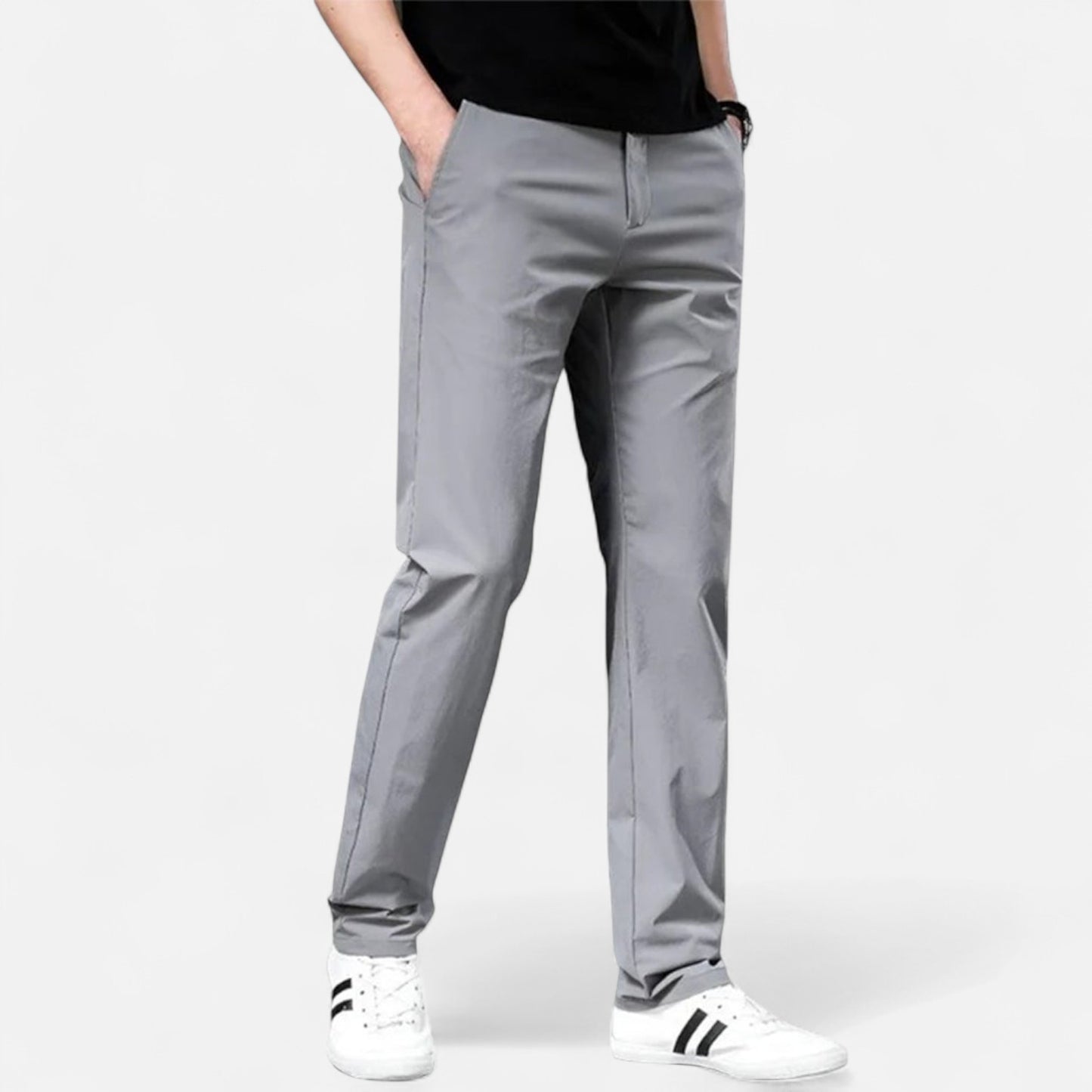 Valmoirmode | Men's Premium 100% Linen Trousers – Effortless Summer Elegance
