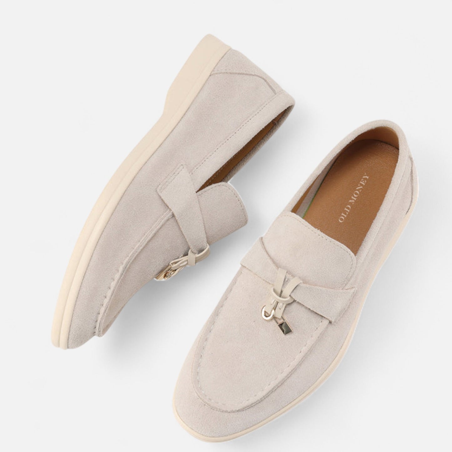 Valmoirmode | Old Money Suede Lady Loafers – Timeless
