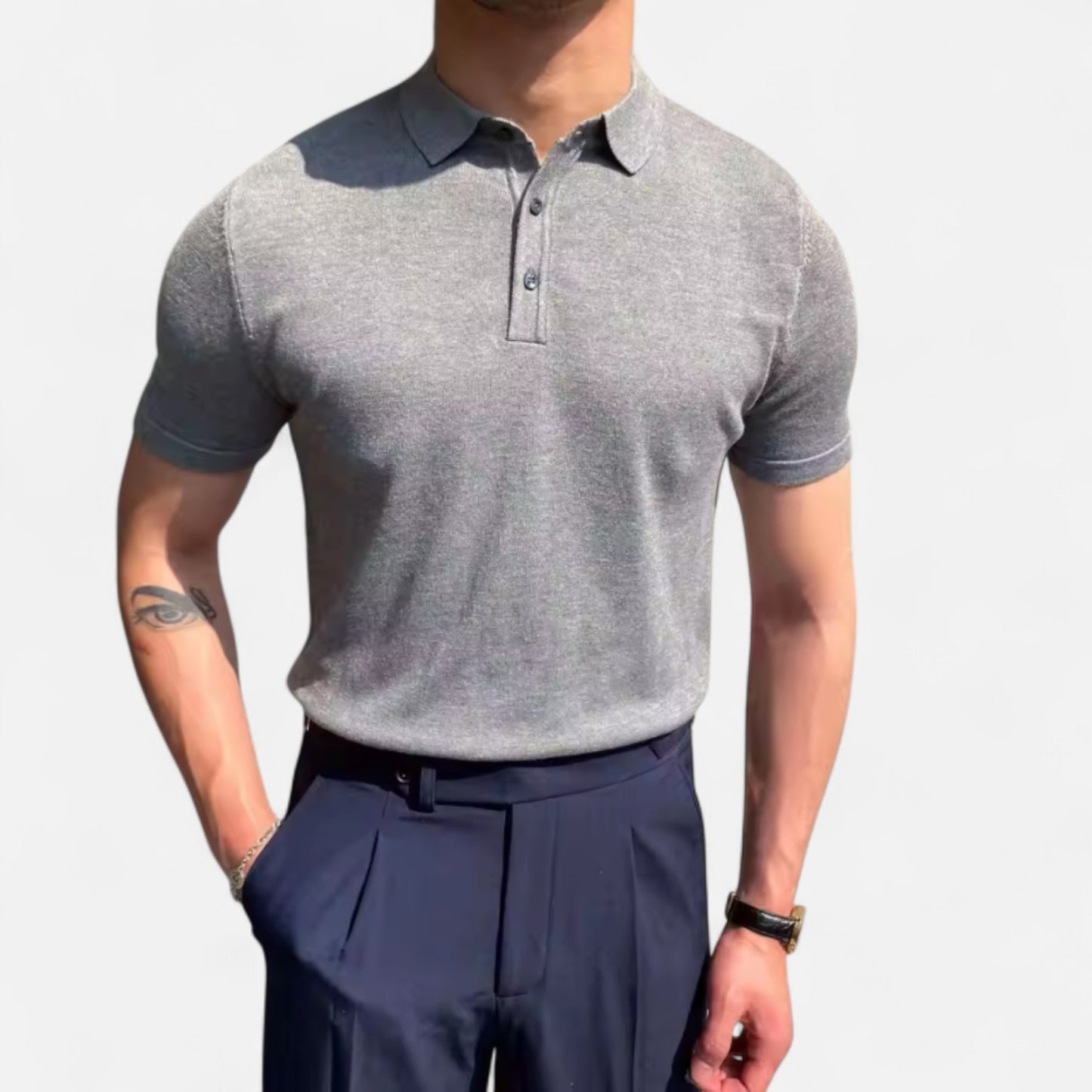 Valmoirmode | Casual Arveilo Polo Shirt – Effortless Elegance