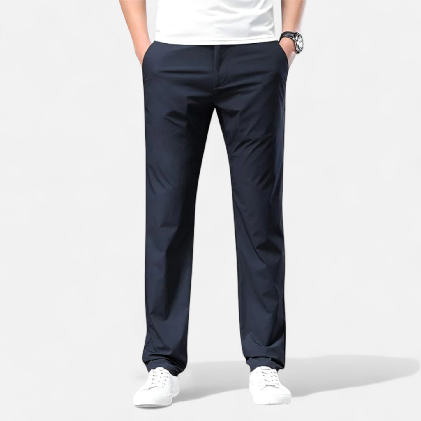 Valmoirmode | Men's Premium 100% Linen Trousers – Effortless Summer Elegance