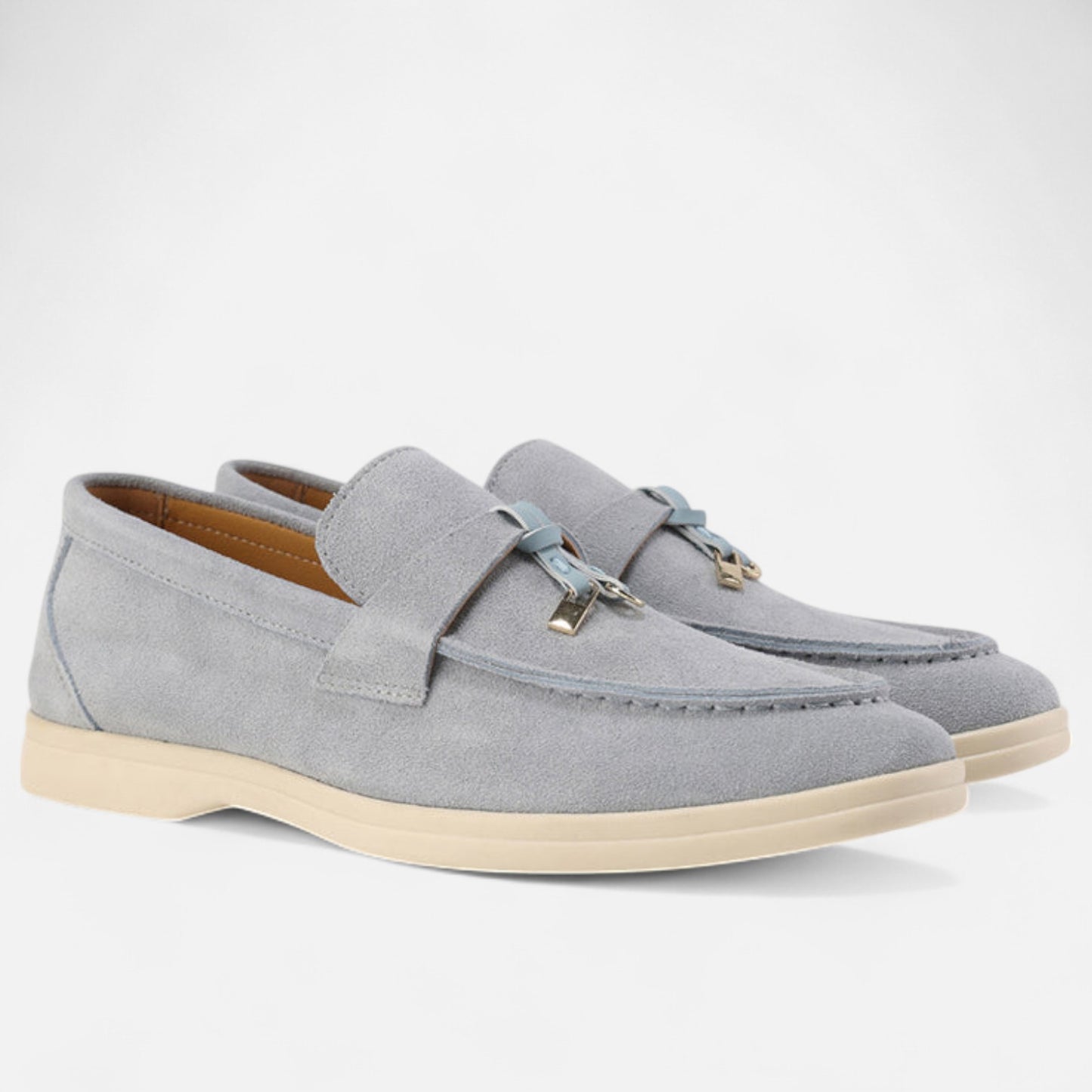 Valmoirmode | Old Money Suede Lady Loafers – Timeless