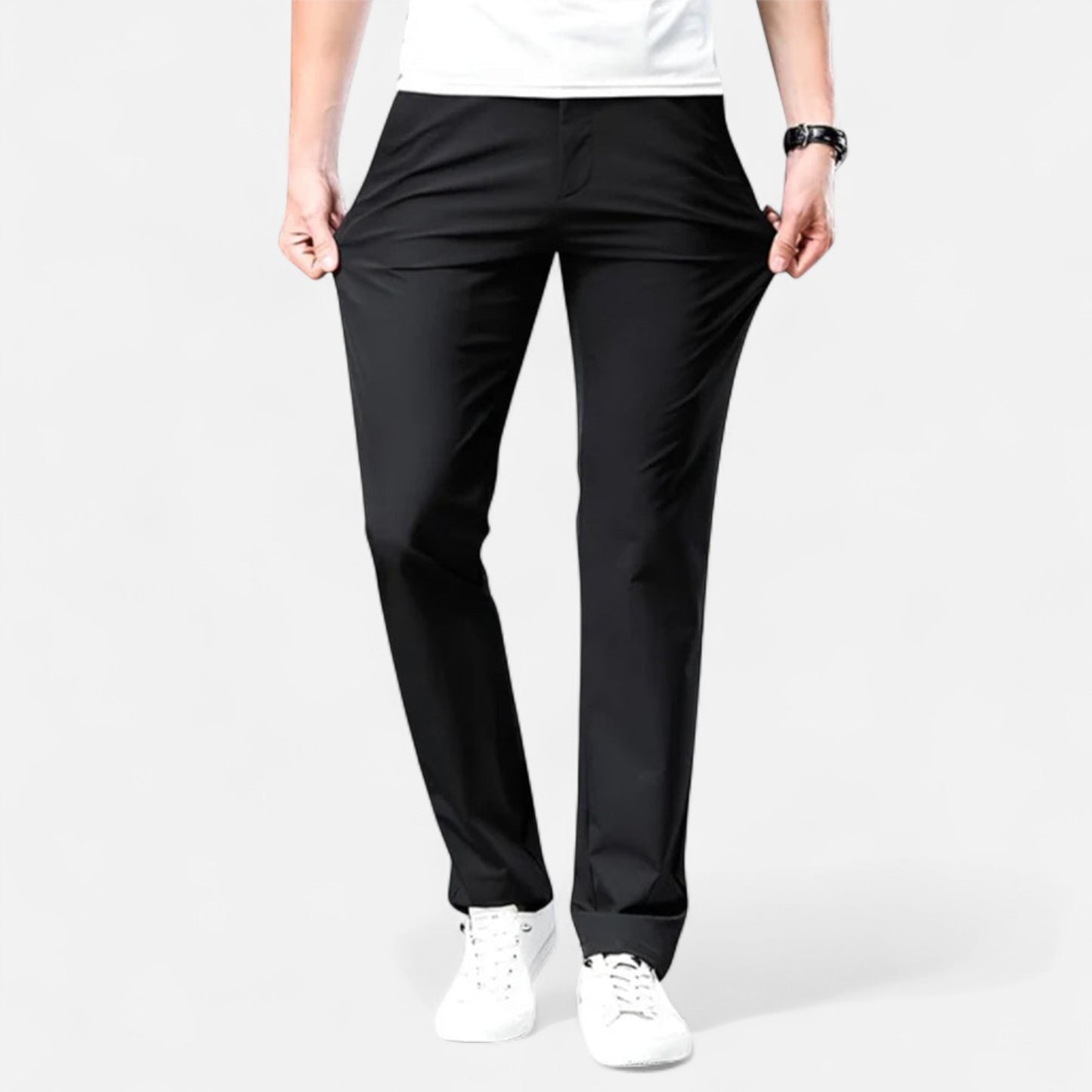 Valmoirmode | Men's Premium 100% Linen Trousers – Effortless Summer Elegance
