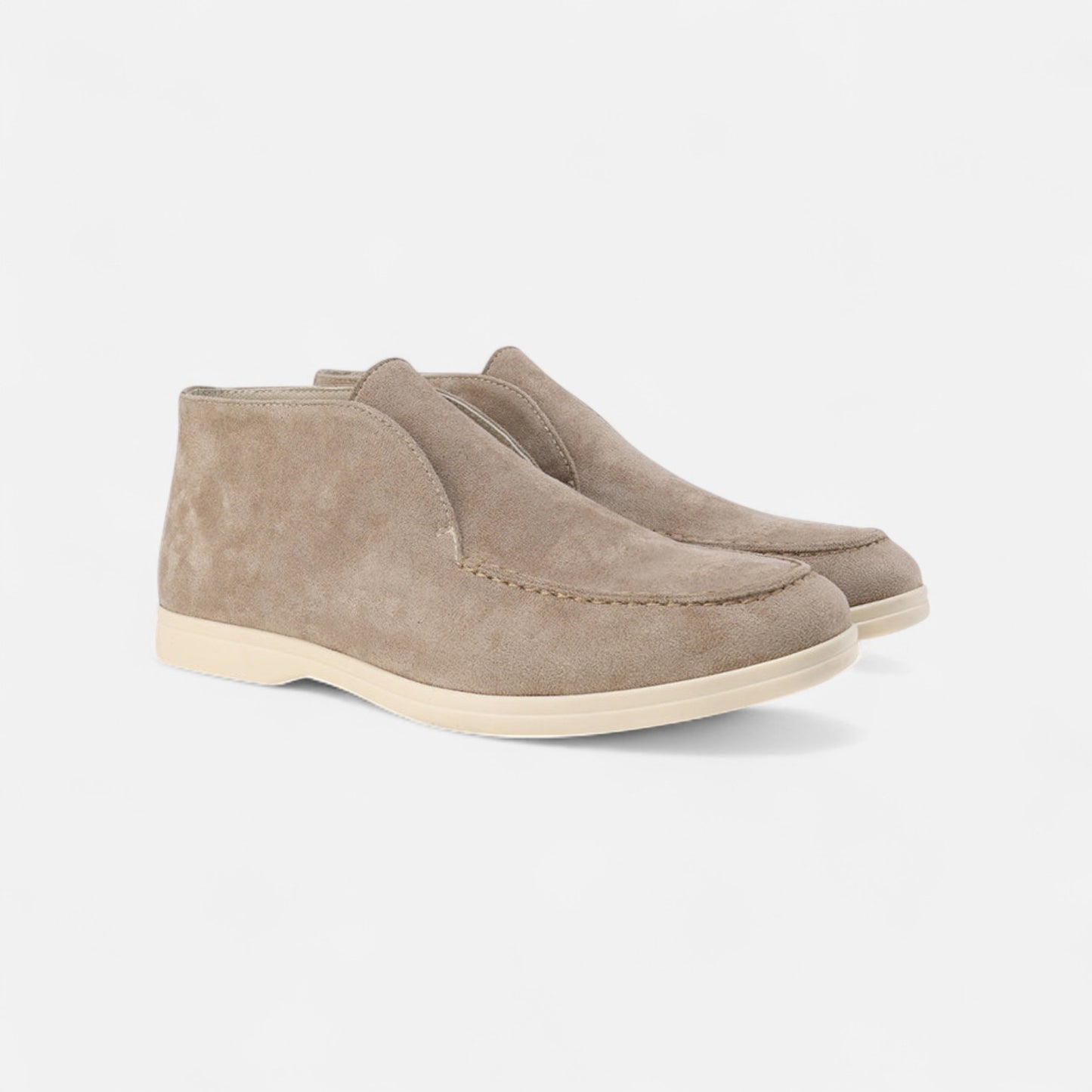 Valmoirmode | Old Money High Suede Loafers – Timeless Luxury, Effortless Style