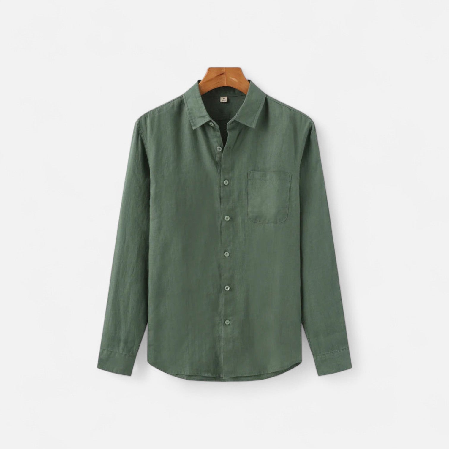 Valmoirmode | Men’s Premium 100% Linen Shirt – Effortless Summer Elegance