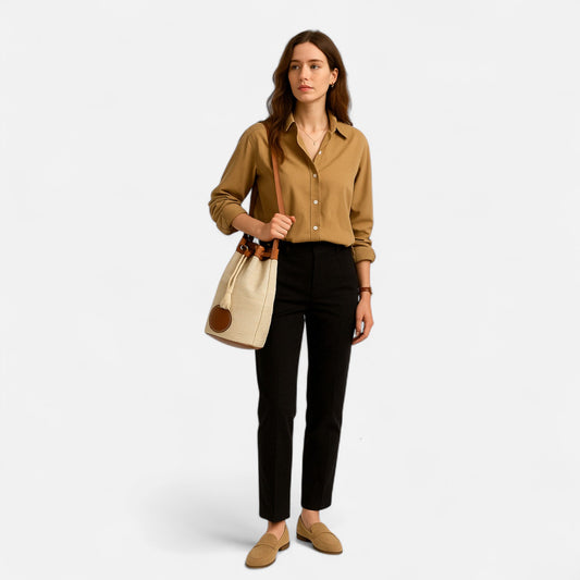 Valmoirmode | Women's Classic Chic Shirt – Effortless Elegance