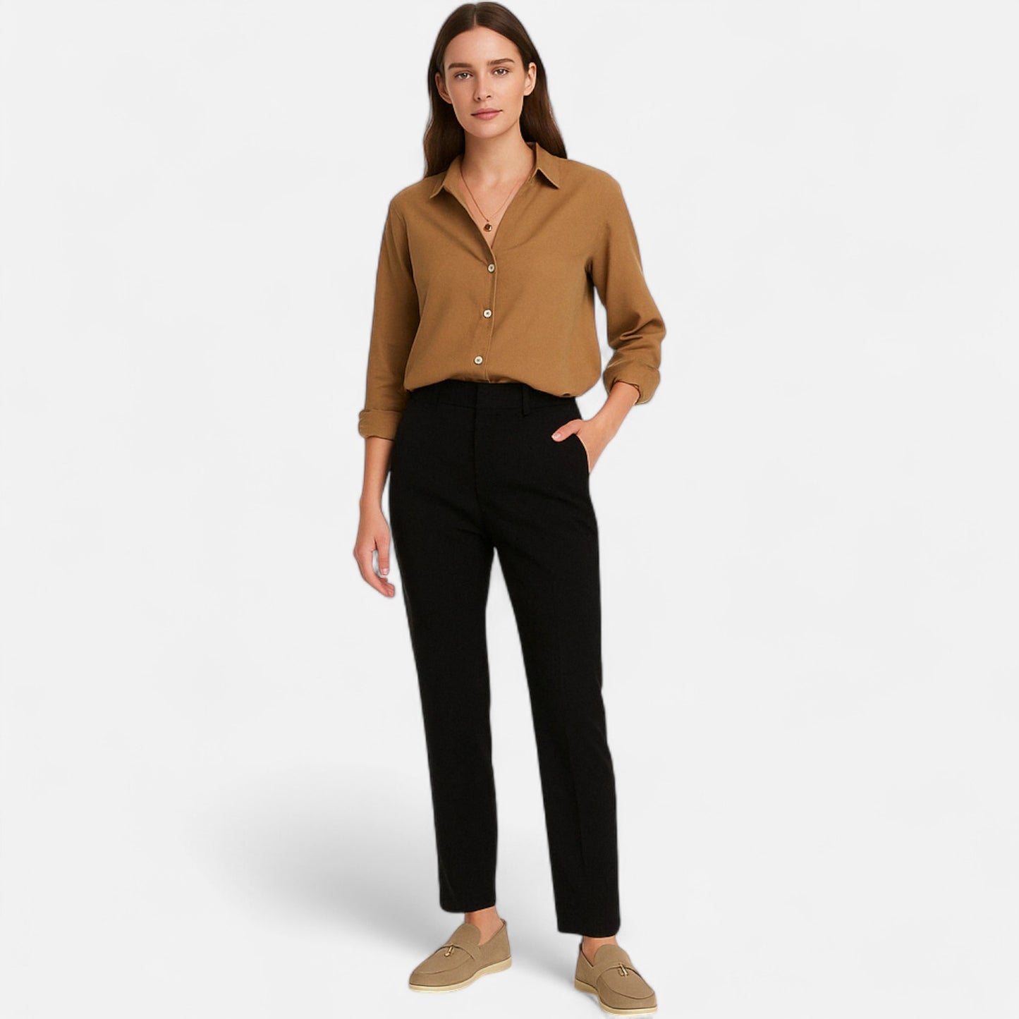 Valmoirmode | Old Money Suede Lady Loafers – Timeless