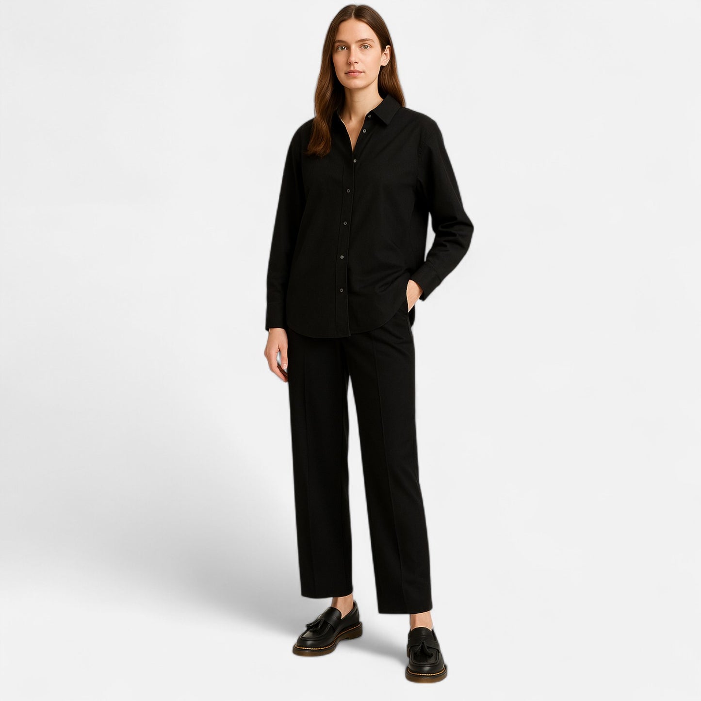 Valmoirmode | Old Money Leather Women Loafers – Timeless Elegance, Effortless Comfort