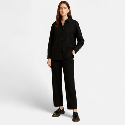 Valmoirmode | Old Money Leather Women Loafers – Timeless Elegance, Effortless Comfort
