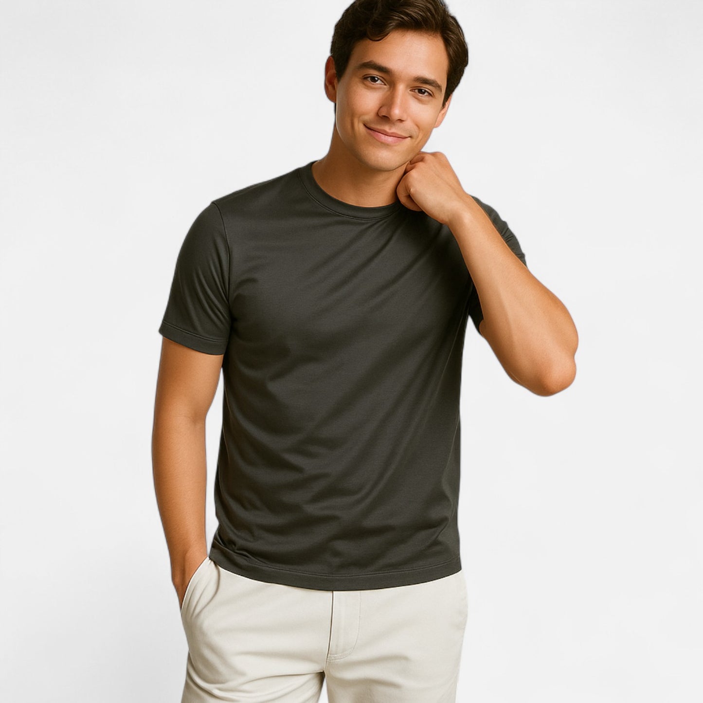 Valmoirmode | Supima Classy T-Shirt – Effortless Elegance