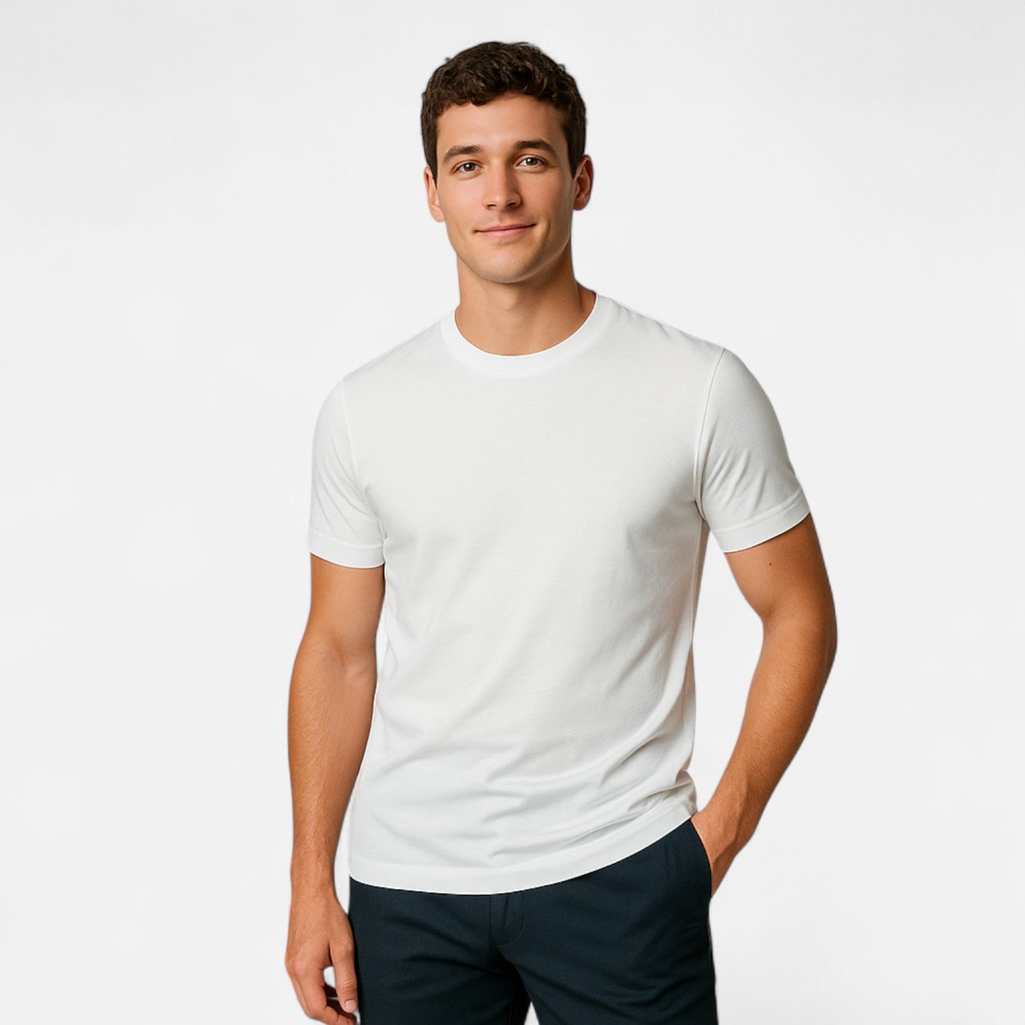 Valmoirmode | Supima Classy T-Shirt – Effortless Elegance