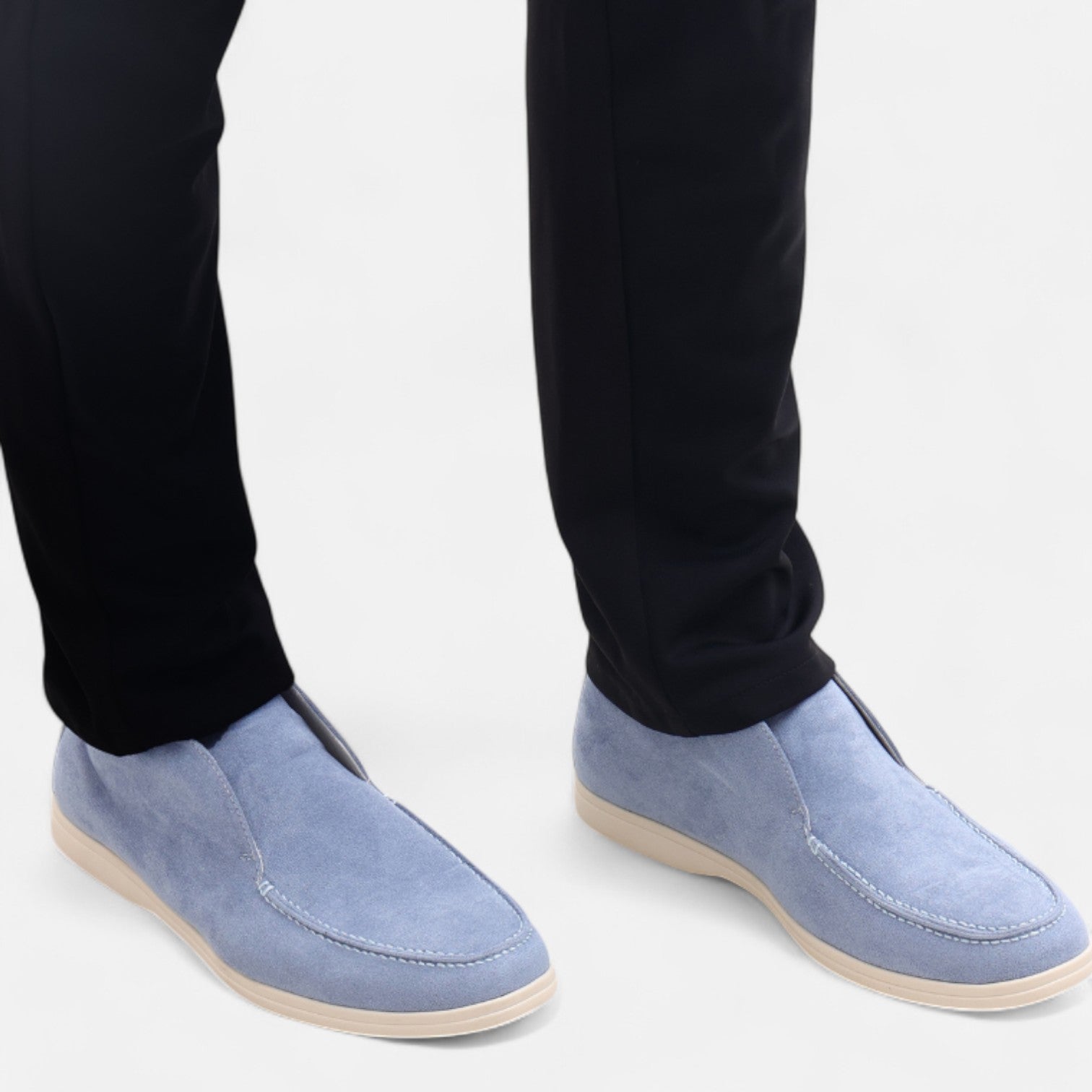 Valmoirmode | Old Money High Suede Loafers – Timeless Luxury, Effortless Style