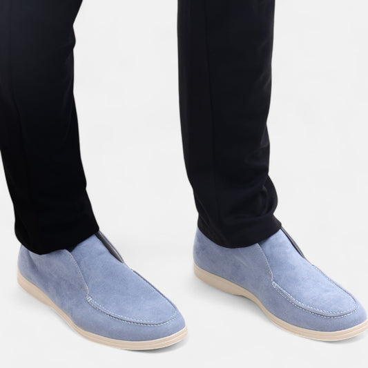 Valmoirmode | Old Money High Suede Loafers – Timeless Luxury, Effortless Style