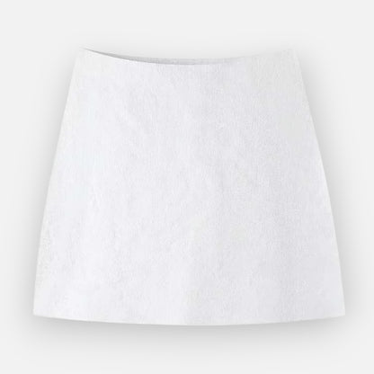 Valmoirmode | Women's 2-Piece Knit Skirt Set – Mini Skirt & Cardigan Co-ord