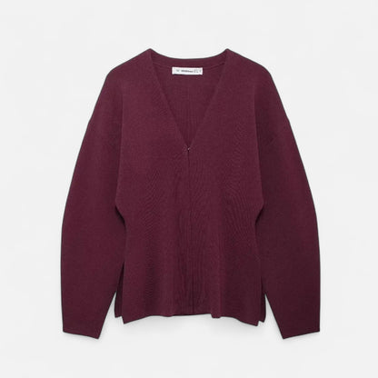 Valmoirmode | Women's 2-Piece Knit Skirt Set – Mini Skirt & Cardigan Co-ord